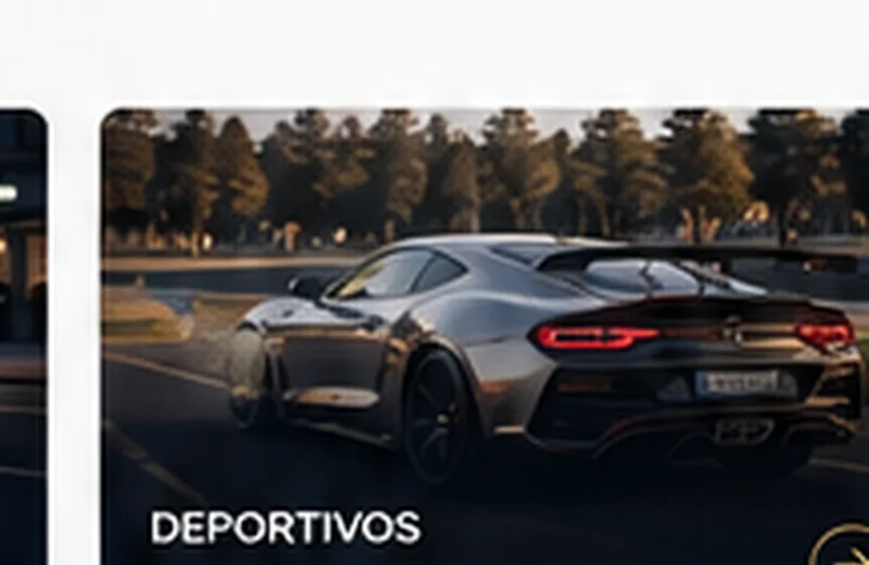 Auto deportivo premium