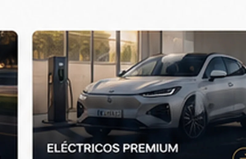Automóvil eléctrico premium