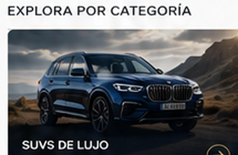 SUV de lujo en carretera