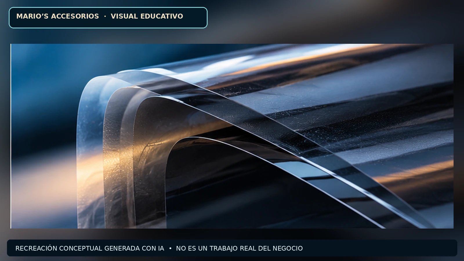 Ilustración conceptual: Tipos y materiales
