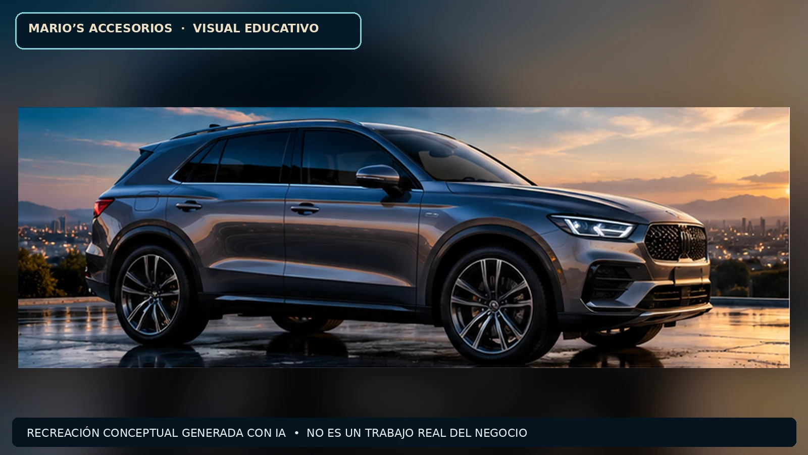 Ilustración conceptual: SUV