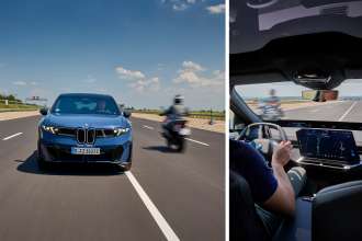 BMW Neue Klasse: la puerta puede retrasar su apertura para proteger a ciclistas fotografía oficial 3