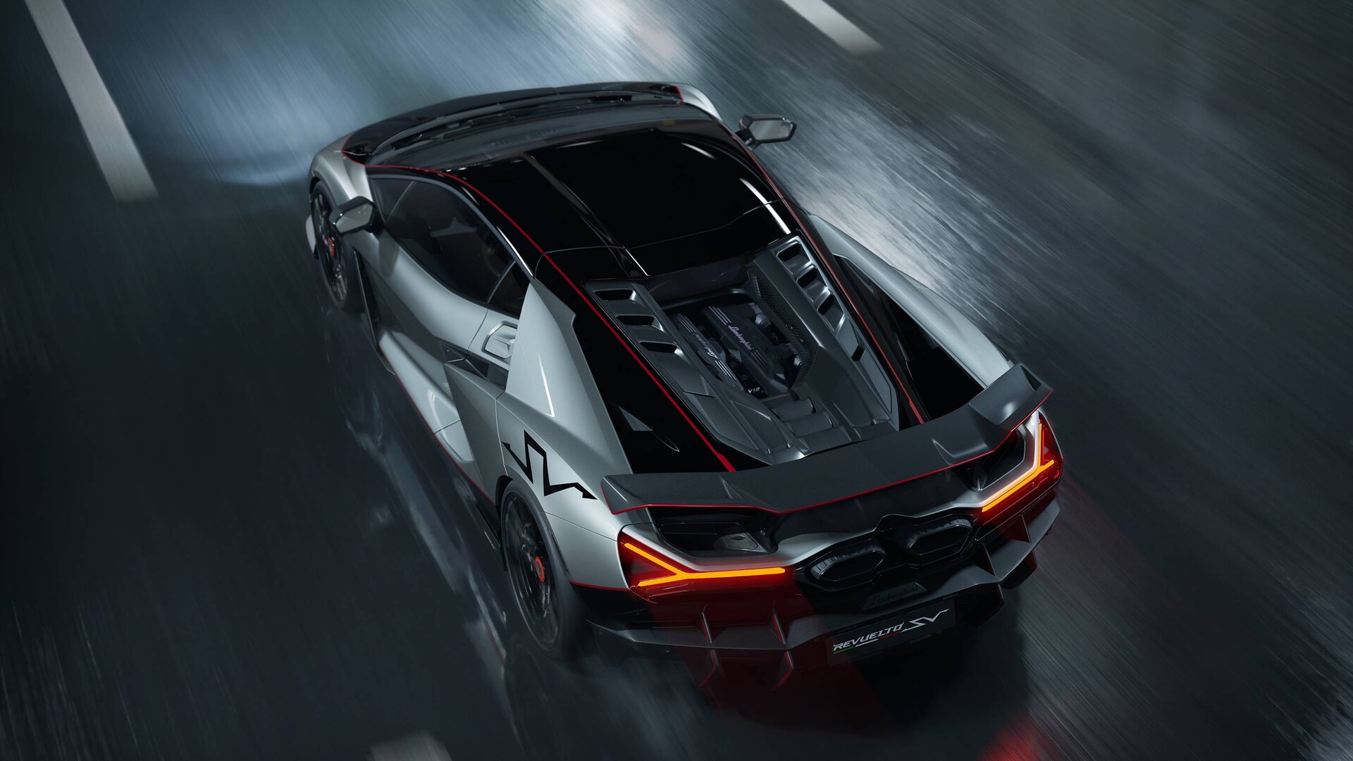 Lamborghini Revuelto SV 2027 en movimiento
