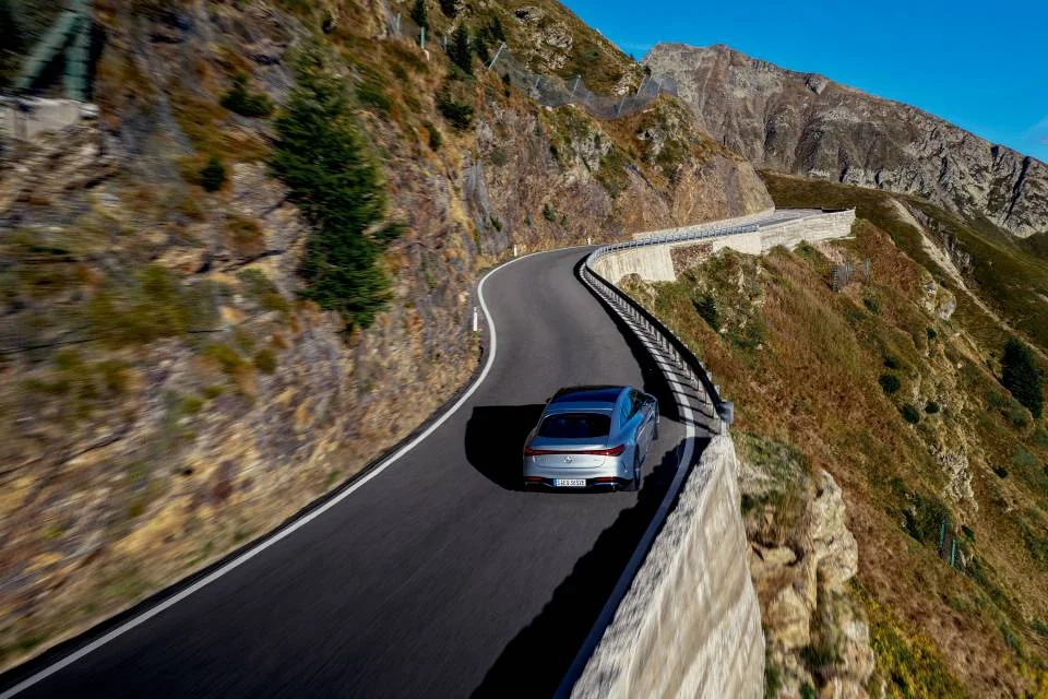 Tecnología de dirección steer-by-wire del Mercedes-Benz EQS