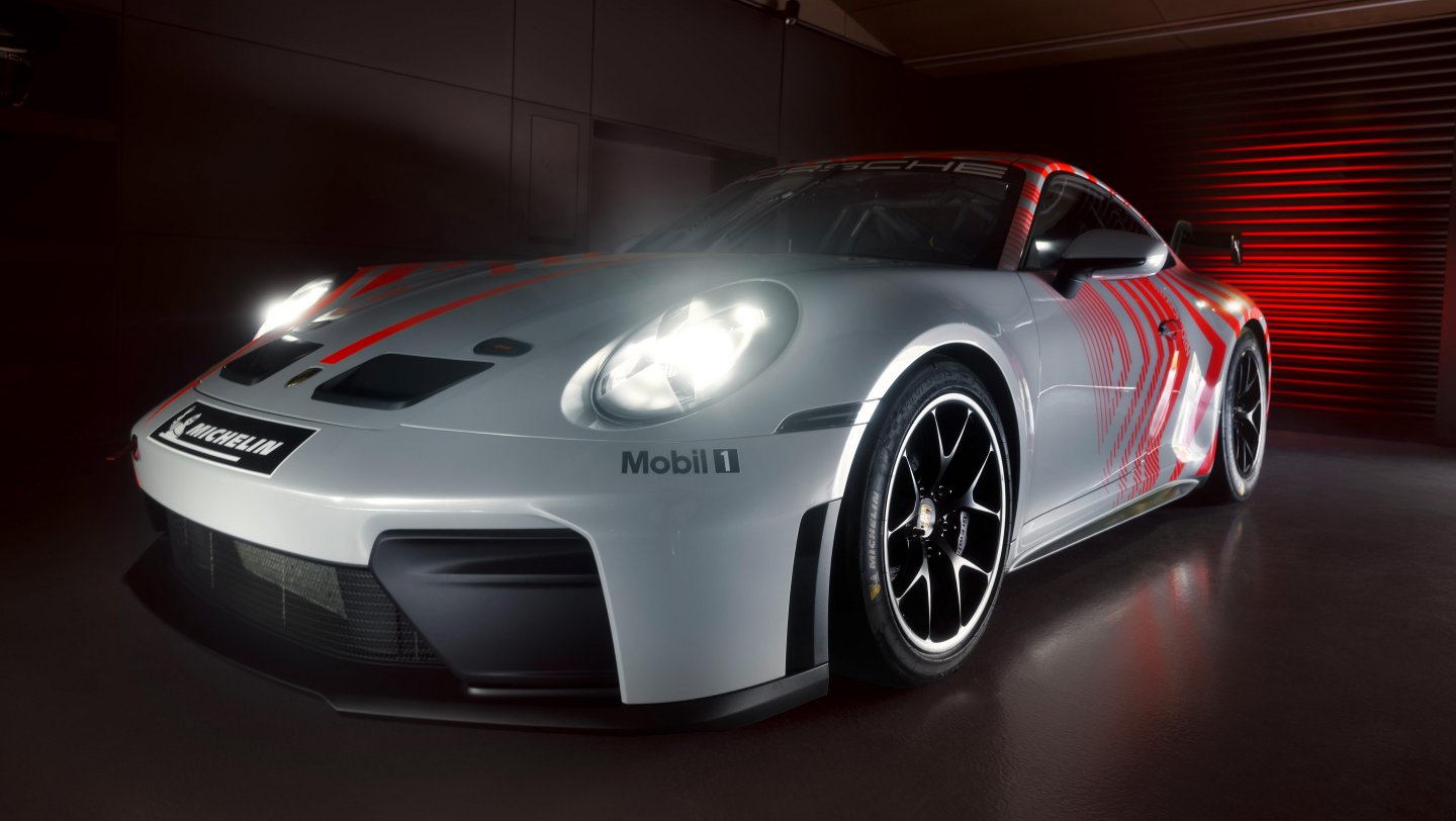 Porsche 911 Challenge 2027 vista frontal